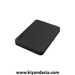 هارد اکسترنال توشیبا مدل Canvio Basics USB 3.0 ظرفیت 2 ترابایت - مشکی نمای کنار