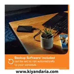 هارد اکسترنال وسترن دیجیتال مدل My Passport ظرفیت 4 ترابایت نمای نزدیک
