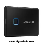 هارد SSD اکسترنال سامسونگ مدل T7 Touch ظرفیت 2 ترابایت - مشکی نمای جلو
