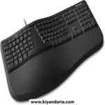کیبورد ارگونومیک MICROSOFT با تکیه‌ گاه کف دست مدل LXM-00001  نمای کلی