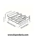 نظم دهنده استیل زیرکابینتی آشپزخانه، نمای جزئی