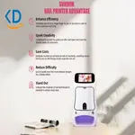 پرینتر طراحی ناخن سه بعدی sunwinplus نمای توضیحات