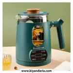 کتری برقی 800 میلی لیتری kbxstart مدل KBE998 با بدنه شیشه ای و فیلتر داخلی-سبز نمای اصلی