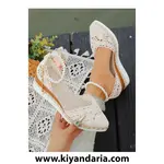 صندل زنانه تابستانی لژدار مدل Slip-On، نمای بالا