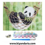 کیت نقاشی شماره ای مدل Cute Panda برای بزرگسالان، نمای اصلی