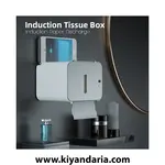 جای دستمال هوشمند سنسوردار HOTU با شارژ USB و طراحی مینیمالیستی، نمای اصلی