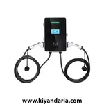ایستگاه شارژ AC خودروهای برقی دوقلو ZUIDID مدل TA-AC-D نمای کلی