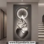 ساعت دیواری دکوراتیو مدرن سبک لوکس. نمای اصلی