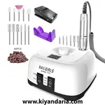 دریل برقی ناخن حرفه‌ای NAILGIRLS مدل T17 با سرعت 35000RPM و پدال پا. نمای اصلی