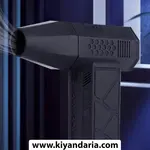 سشوار توربویی پرقدرت NUANTONG مدل 130,000RPM شارژی – بدون سیم و قابل حمل مشکی. نمای اصلی