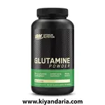 پودر ریکاوری عضلات L-Glutamine Optimum Nutrition، بدون طعم حاوی 300 گرم. نمای اصلی