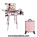 کیس آرایش حرفه ای با آینه هوشمند برند IEW مدل KLC-181. نمای اصلی