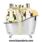 ست حمام لوکس Spa Luxetique مخصوص بانوان - مجموعه 8 تکه خانگی با رایحه وانیل. نمای اصلی