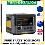 ژنراتور قابل حمل VTOMAN FlashSpeed 1000 با توان 2000 وات و ظرفیت 828Wh. نمای اصلی