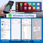 دوربین آینه‌ای خودرو مدل 10.26 اینچی برند srnubi. راهنما
