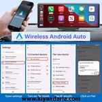 دوربین آینه‌ای خودرو مدل 10.26 اینچی برند srnubi. راهنما