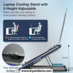 کول پد لپ تاپ ICE COOREL نمای دیگر