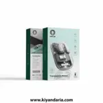 موس بی سیم شفاف Green Lion Transparent-خاکستری
نمای روبه رو 