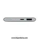 پاور بانک شیائومی 10000 میلی ‌آمپر مدل Mi Power Bank 2 رنگ نقره ‌ای نمای پشت محصول 