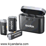 میکروفن بی سیم گودکس Godox WEC 2-Person Wireless Microphone برای موبایل و دوربین