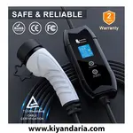 شارژر برقی خودرو های الکتریکی فی‌ ری شارژر قابل حمل نوع 2 IEC 62196 و نوع 1 J1772. نمای دیگر