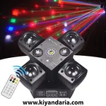 پروژکتور حرفه‌ای نورپردازی رنگی LED Moving Head 48 وات مدل SHC-012. نمای بالا