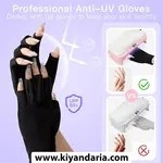 چراغ UV لاک ناخن مادنیا مدل Z29 با دسته نگهدارنده دست- صورتی. نمای دیگر