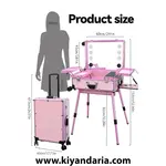 کیس آرایش حرفه ای با آینه هوشمند برند IEW مدل KLC-181. ابعاد