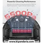 جاروبرقی رباتیک برند Roborock مدل Q5 Pro مشکی. نمای بالا