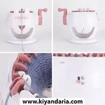 دستگاه بافندگی دستی برند SENTRO مدل خرگوشی 22 سوزنهRX441-841- 1. نمای بافت