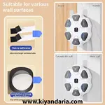 کیسه بوکس دیواری هوشمند- سفید. نمای کلی