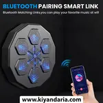 دستگاه بوکس موسیقی هوشمند دیواری با اتصال بلوتوث و چراغ های LED. نمای کلی