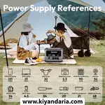 پاورباکس مسافرتی YESPER PB-58 با ظرفیت 1408Wh- باتری LiFePO4. نمای دیگر