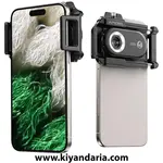 لنز میکروسکوپ موبایل MIAO LAB با زوم 200X، نور LED و فیلتر CPL نمای اصلی