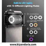 لنز میکروسکوپ موبایل MIAO LAB با زوم 200X، نور LED و فیلتر CPL نمای کلی