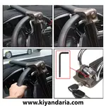 قفل فرمان تاشو ضدسرقت مدل A-Series نصب شده