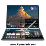 لپ تاپ Justthink همراه با نمایشگر دوگانه لمسی با پردازنده Intel N100 نسخه SSD 512 GB نمای رو به رو