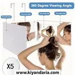 آینه سه طرفه آرایش و اصلاح مو Azulmart با چراغ LED. نمای کلی