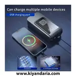 پمپ باد قابل حمل بی سیم برند CENRR مدل Wireless Air Pump. نمای شارژ