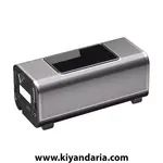 پمپ باد خودرو بی سیم SUITU با فشار 150PSI و باتری 10000mAh. نمای کلی