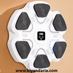 کیسه بوکس دیواری هوشمند- سفید. نمای نزدیک