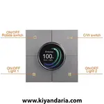 کلید دیمر هوشمند Tuya Zigbee سفید. توضیحات