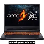 لپ تاپ گیمینگ Acer مدل Nitro V16 ANV16-71-760Q پردازنده i7 نسل 14 و گرافیک RTX 4050 - استوک نمای رو به رو