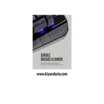 نما گوشه کیبورد گیمینگ Cooler Master CK552 با سوئیچ قرمز کامل