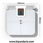 ترازوی اندازه گیری وزن و درصد چربی بدن مدل G78-BT، آنالیز20پارامتر بدن و محاسبهBMI، نمای جزئی