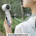 مینی پنکه گردنی شیائومی مدل N607 سفید. نمای کلی