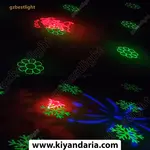 پروژکتور لیزری RGBW مدل لنز چشم زنبوری. نمونه