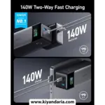 پاور بانک Anker 737 (24000mAh) (مشکی) نمای شارژ