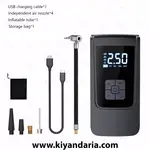 پمپ باد قابل حمل بی سیم برند CENRR مدل Wireless Air Pump. نمای کلی