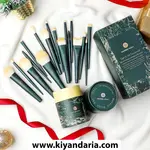 ست براش آرایشی حرفه ای EIGSHOW مدل Shaded Spruce (18 عددی). نمای بالا
